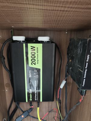 Komora elektryczna — Green Cell INV11 2000W, ArSilicii AL-BK20, dystrybutor