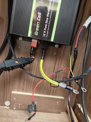 Komora elektryczna — Green Cell INV11 2000W, ArSilicii AL-BK20, dystrybutor